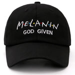 MELANIN GOD GIVEN Snapback Cap