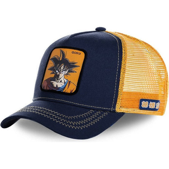 VEGETA Capsule Corp Dragon Ball Snapback Cotton Baseball Cap