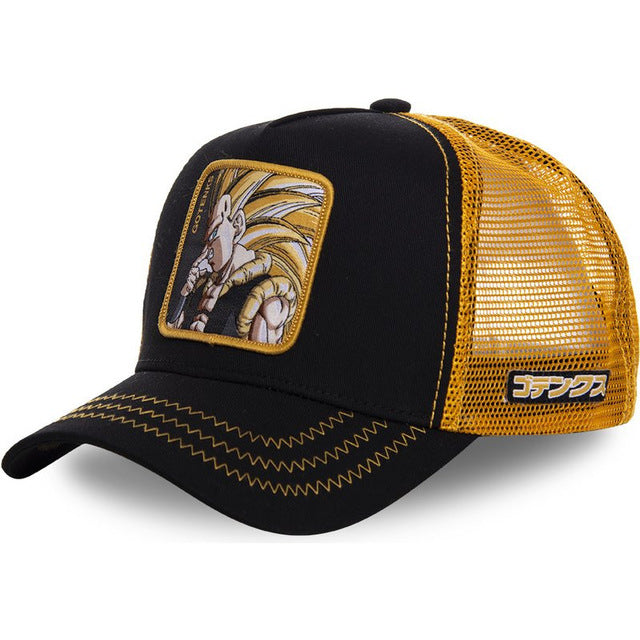 VEGETA Capsule Corp Dragon Ball Snapback Cotton Baseball Cap