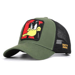 Duck Cute Rabbit Mesh Baseball Cap
